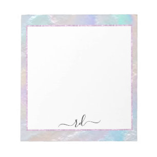 Bloc-note Abstract Rainbow Texture