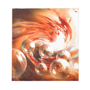 Bloc-note Abstrait contemporain