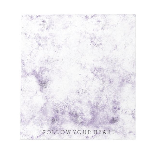 Bloc-note Abstrait pourpre (Devant)