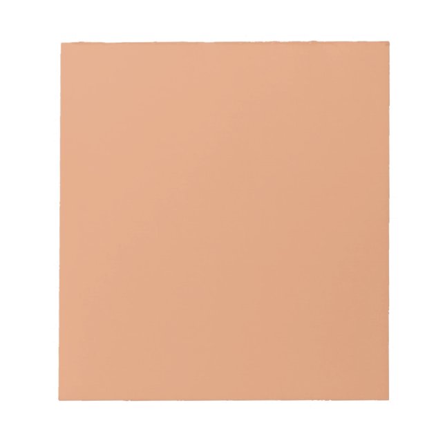 Bloc-note Accueil Décor Accents Apricot Dusky (Devant)