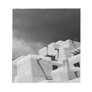 Bloc-note Adobe de style Pueblo Inn à Loretto, Père Noël 