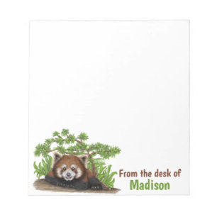 Bloc-note Adorable Panda Kids Personnalisé