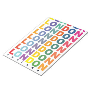 Bloc-note Affiche Retro London Angleterre