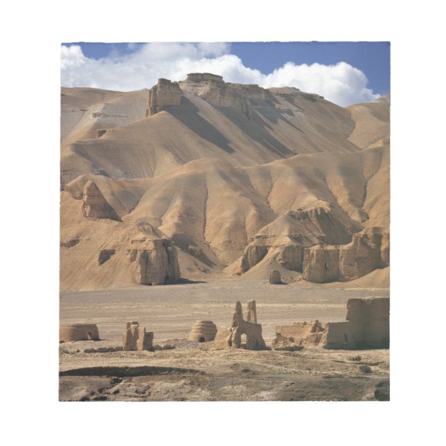 Bloc-note Afghanistan, vallée de Bamian. Ancien terreux (Devant)