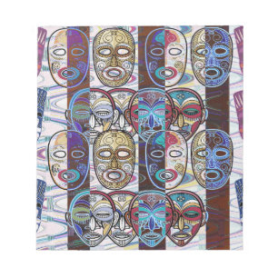 Bloc-note African Masks V2
