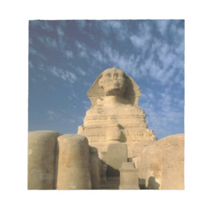 Bloc-note Afrique, Égypte, Le Caire, plateau de Gizeh. Sphin