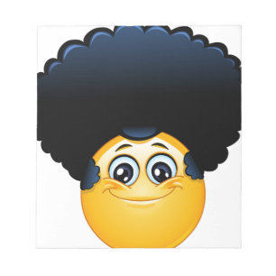 Bloc-note afro émoji