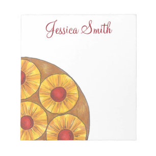 Bloc-note Aiguille à l'envers du gâteau Maraschino Cerises