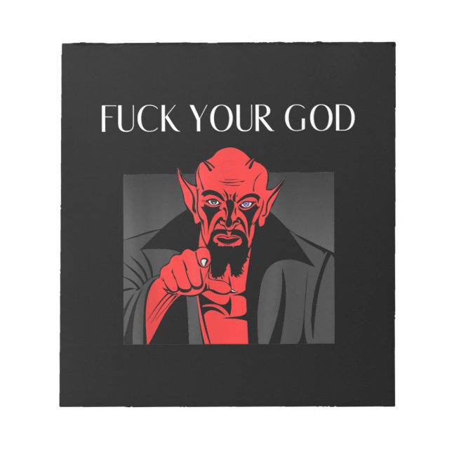Bloc-note Aist Goat Satan Baphomet GIft (Devant)