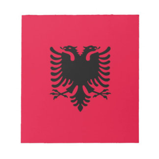 Bloc-note Albanian Flag
