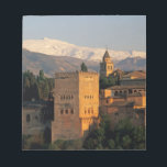 Bloc-note Alhambra; Grenade; Andalousie, Espagne, Sierra<br><div class="desc">COPYRIGHT David Barnes / SuperStock.com | EU27 DBN0021.jpg | Alhambra; Grenade; Andalousie,  Espagne,  Sierra Nevada</div>