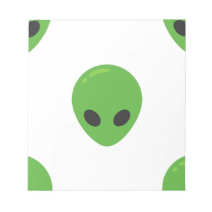 Bloc-note aliens émoji