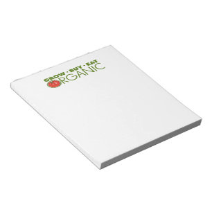 Bloc-note Aliments Biologiques