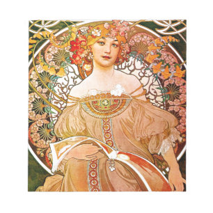 Bloc-note Alphonse Mucha Dreaming