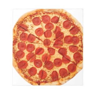 Bloc-note amateur de pizza classique