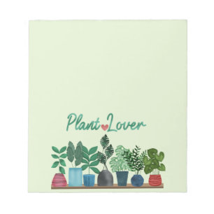 Bloc-note Amateur de plantes
