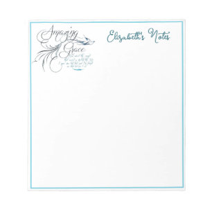 Bloc-note Amazing Grace personnalisé