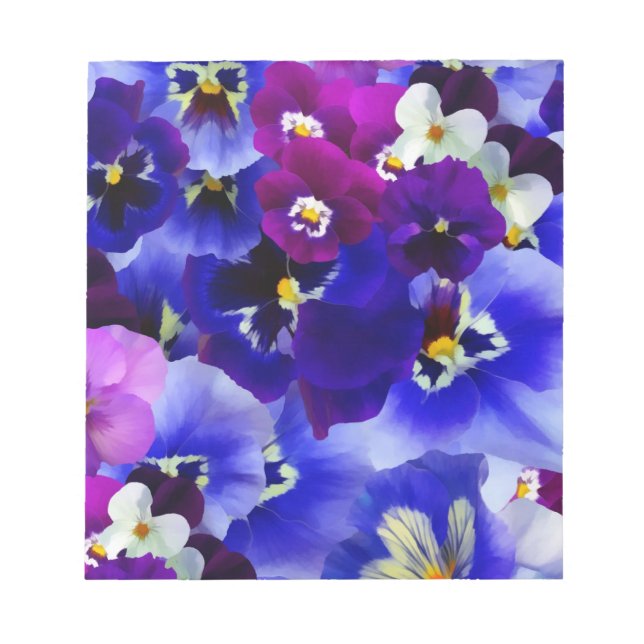 Bloc-note Ambiance florale (Devant)
