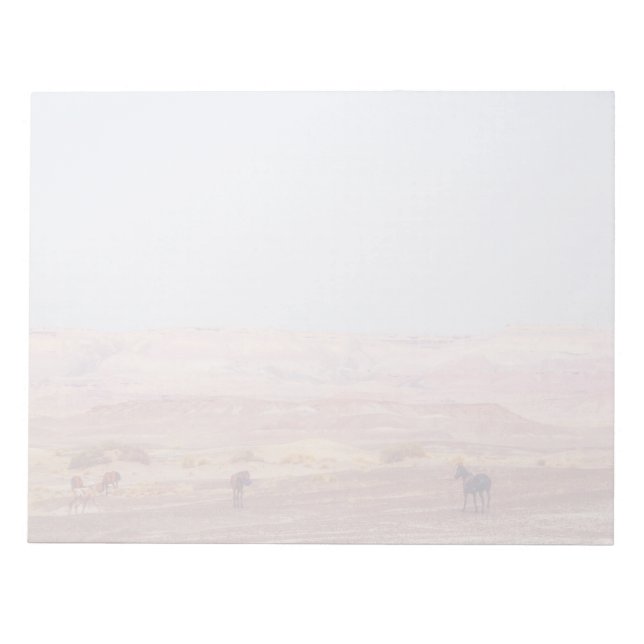Bloc-note American Desert Horses P8670 (Devant)