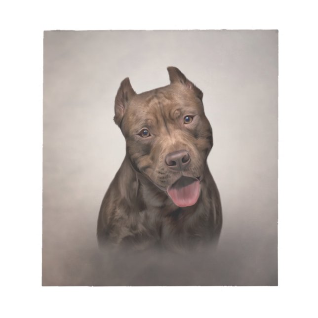 Bloc-note American Staffordshire Terrier (Devant)