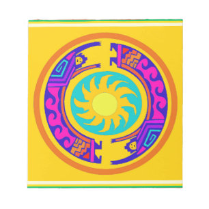 Bloc-note Amérindiens d'Arc-en-ciel