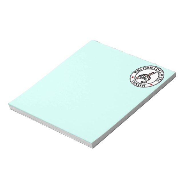 Bloc-note Amérindiens Rouges Noirs Haida Orca Tueur Whale (Tourné)