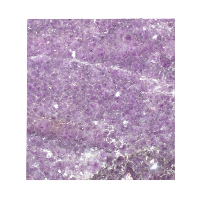 Bloc-note Améthyste - Cristal pourpre (Devant)