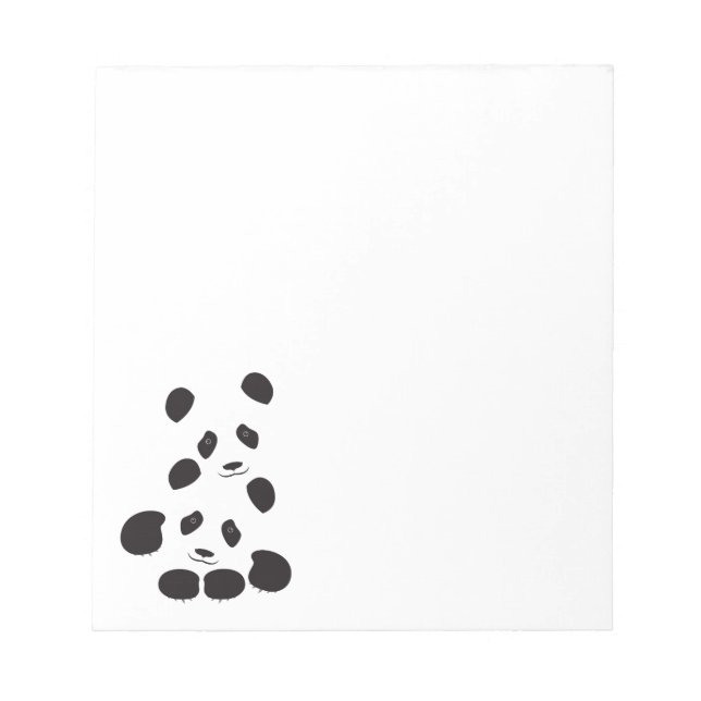 Bloc-note Amitié des pandas (Devant)