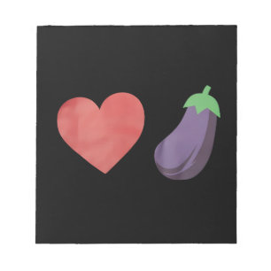Bloc-note Amour Eggplant Funny Gay Pride LGBTQ