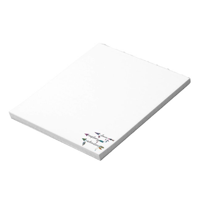 Bloc-note Amour Explore Aventure Arrow Tribal Boho Design (Tourné)