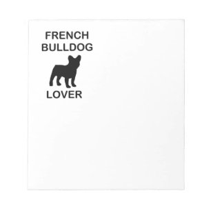 Bloc-note amoureux de bouledogue français