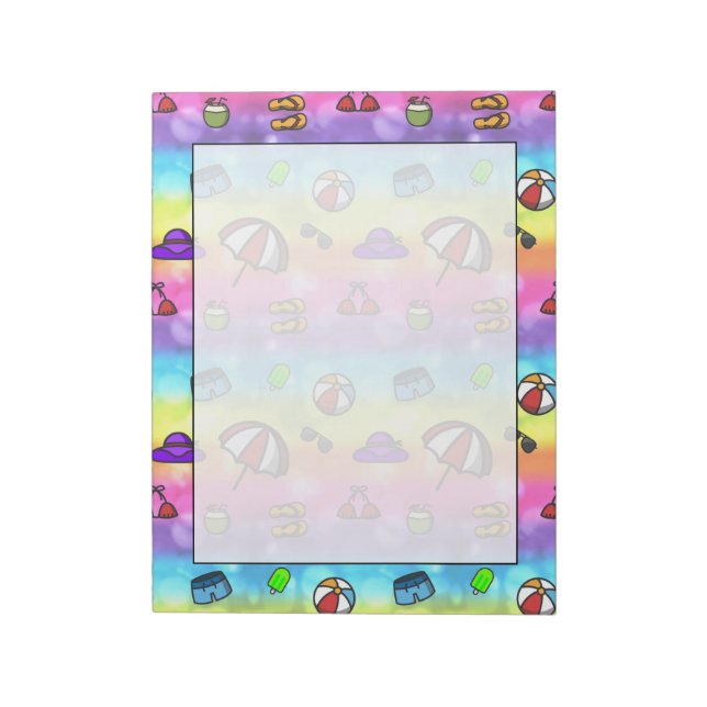 Bloc-note Amusement d'été (Tourné)