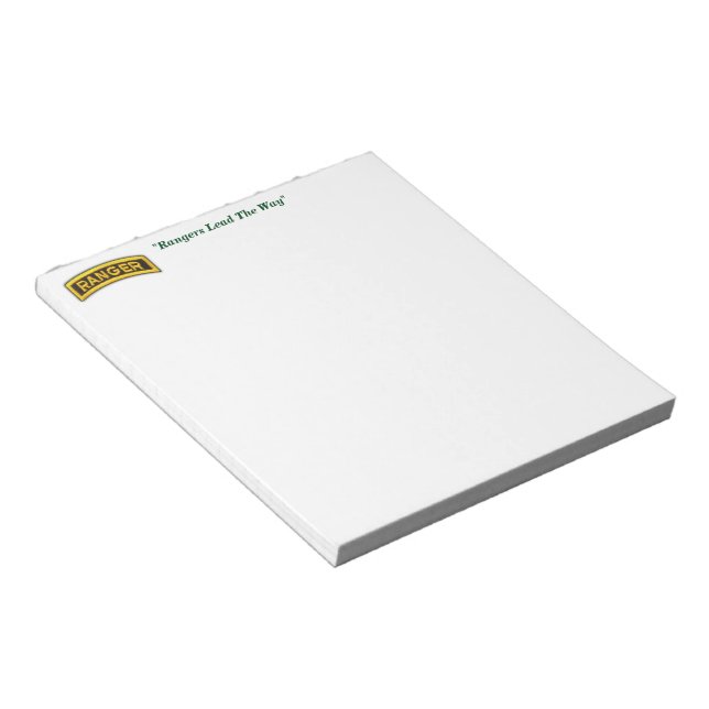 Bloc-note Anciens Combattants des Rangers aéroportés de l'Ar (Incliné)