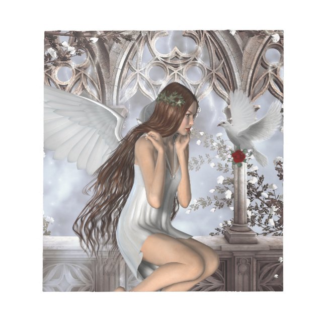 Bloc-note Angel et sa colombe (Devant)