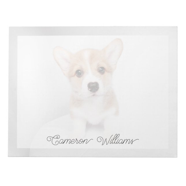 Bloc-note Animaux de bébés cutest | Tiny Corgi (Devant)