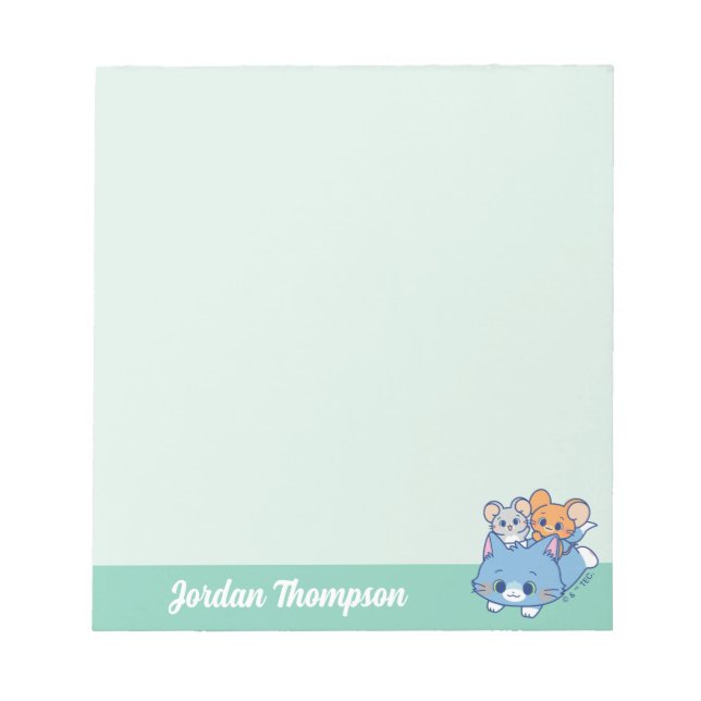 Bloc-note Anime Tom, Jerry et Tuffy (Devant)