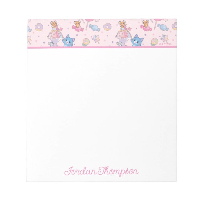 Bloc-note Anime Tom, Jerry et Tuffy Candyland Motif (Devant)