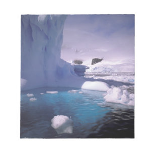 Bloc-note Antarctique. Paysages glaciaires antarctiques 2