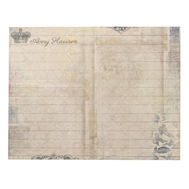 Bloc-note Antique Custom (Devant)