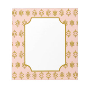 Bloc-note Antique Pink Lace Notepad