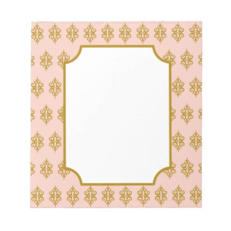 Bloc-note Antique Pink Lace Notepad