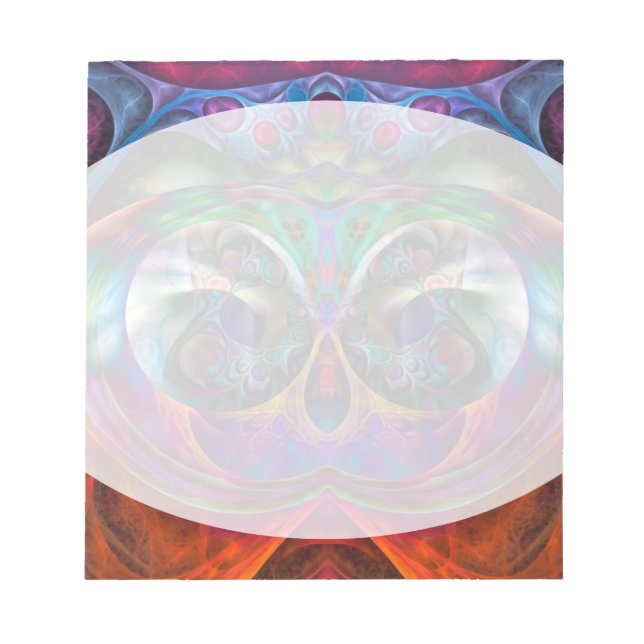 Bloc-note Apophysis Abstrait Hibou I (Devant)