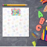Bloc-note Appréciation de l'enseignant crayons arc-en-ciel P<br><div class="desc">Appréciation de l'enseignant crayons arc-en-ciel Bloc-notes personnalisé Idéal pour votre professeur, principal, secrétaire, doyen ou toute autre personne à l'école! Ce bloc-notes est de grande taille et entièrement personnalisable ! Le papier robuste et le design simpliste mais mignon des crayons de couleur arc-en-ciel avec le nom de l'enseignant en eux...</div>