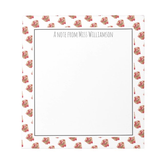 Bloc-note APPRECIATION PROFESSIONNELLE Pommes (Devant)