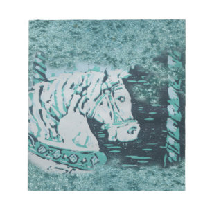 Bloc-note Aquamarine du carrousel