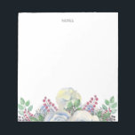 Bloc-note Aquarelle Botanique Succulente Enseignante Femme<br><div class="desc">Aquarelle Botanique Succulente Enseignante Femme Bloc-notes</div>