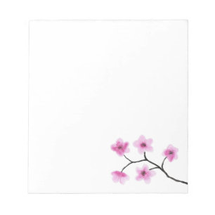 Bloc-note Aquarelle Cherry Blossom
