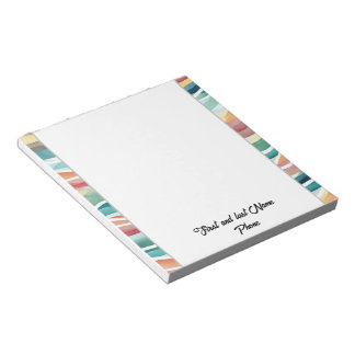 Bloc-note Aquarelle Pastel Abstrait