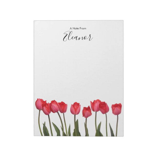 Bloc-note Aquarelle Personnalisée  (Tourné)