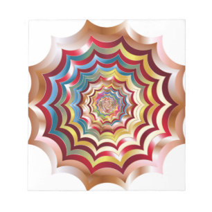 Bloc-note araignée web hypnotique revitalisé